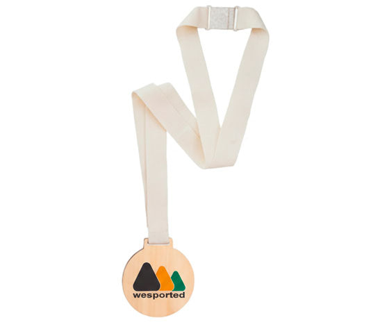 Medalla madera ECO - we