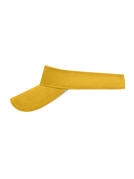 Visera de golf mujer color naranja vibrante para eventos y merchandising.