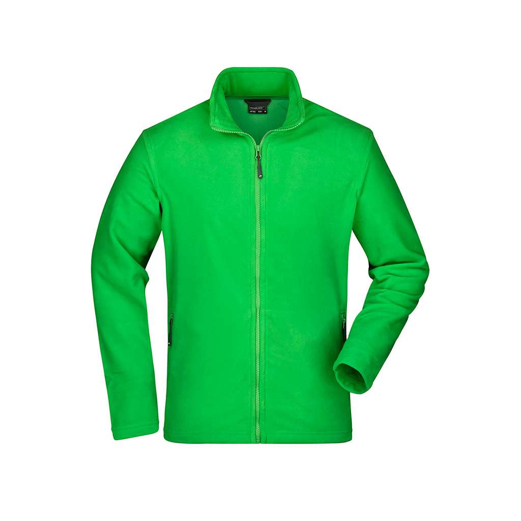 Chaqueta de golf Softshell Basic Fleece personalizable con logo hombre_verde
