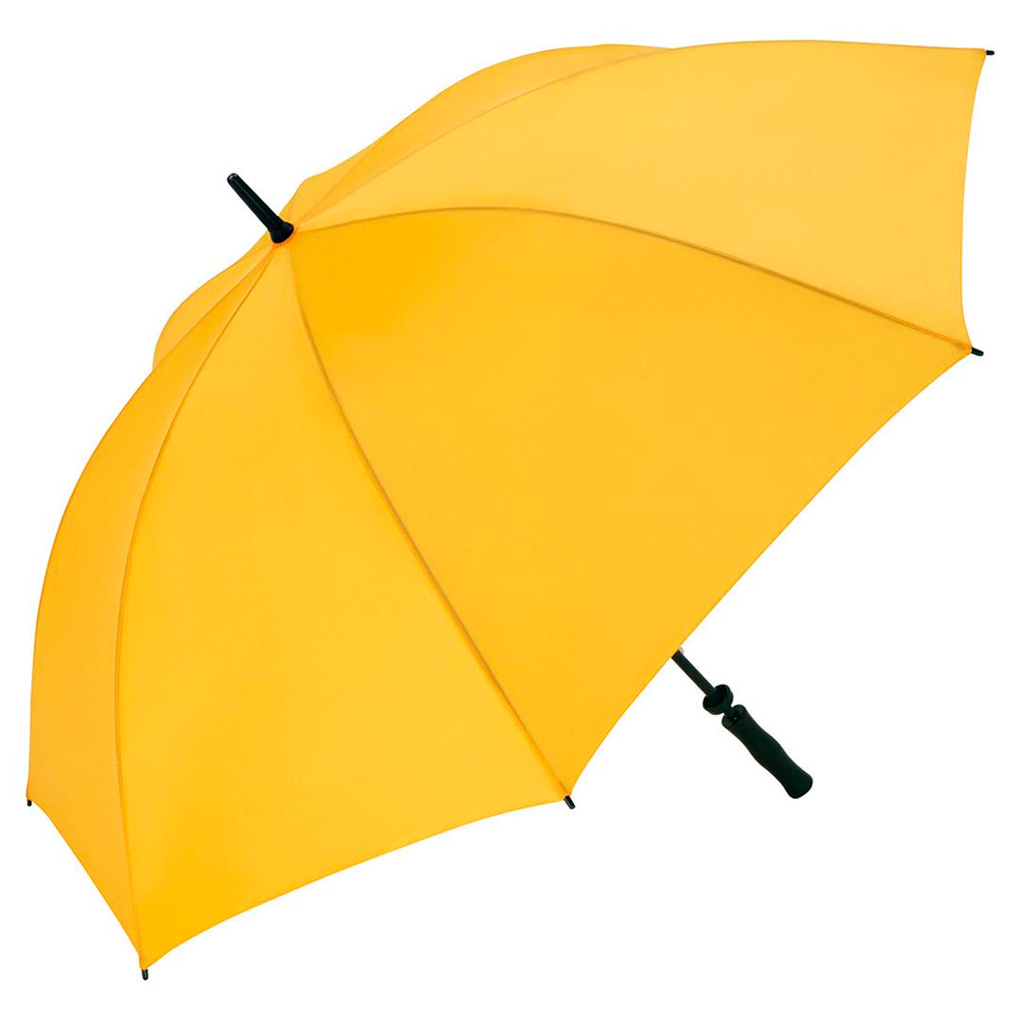 Paraguas de Golf Personalizados con Logo de Fibra de Vidrio amarillo  WE SPORTED