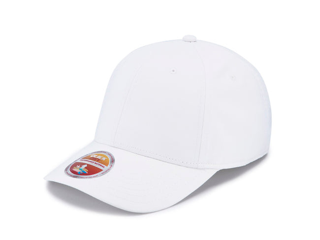 Gorra de golf Quick Dry personalizada blanca con logo Wesported