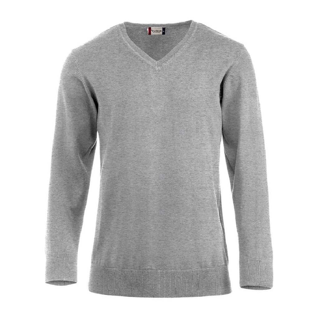 Jersey de Punto para Hombre Personalizable_gris