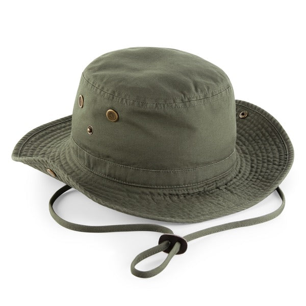 Sombrero Safari Personalizado verde WE SPORTED